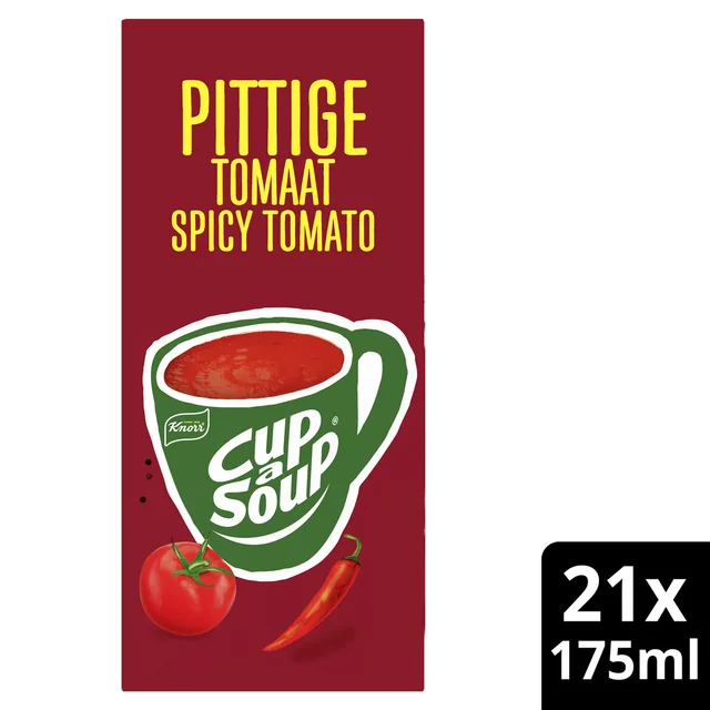 Cup-a-Soup Knorr pittige tomaat 21x175ml