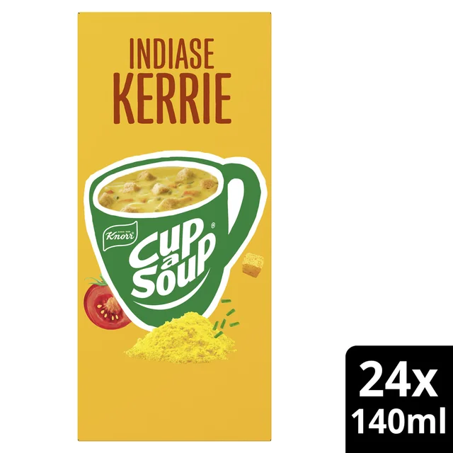 Cup-a-Soup Knorr Indiase kerrie 24x140ml
