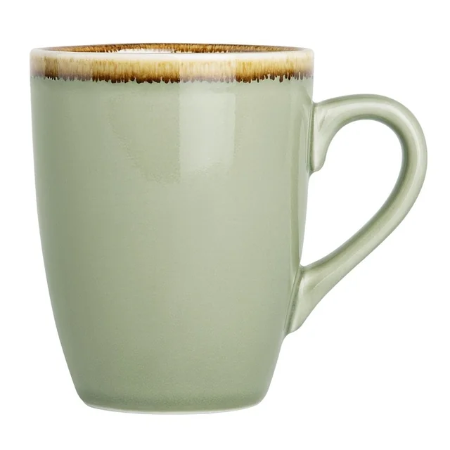 Mok Olympia Kiln 340ml 6 stuks mosgroen