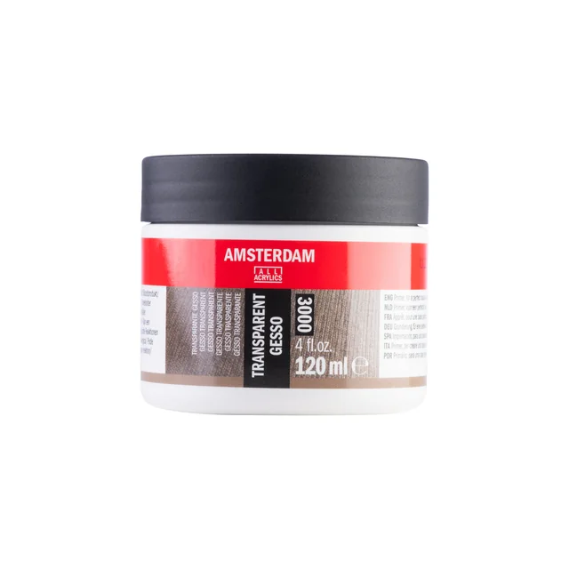 Gesso Amsterdam Mini 3000 120ml transparant