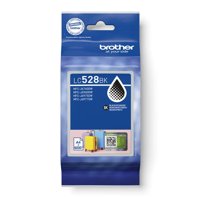 Inktcartridge Brother LC-528BK zwart