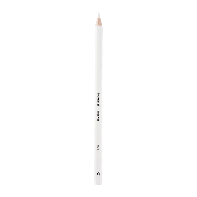 Kleurpotlood Bruynzeel Super 901 wit