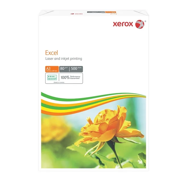 Kopieerpapier Xerox Excel A3 80gr wit 500 vel