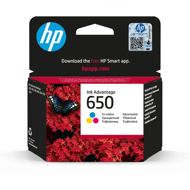 Inktcartridge HP CZ102A 650  3 kleuren