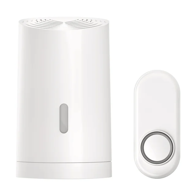 Draadloze deurbelset KlikAanKlikUit ACDB-9000AC wit