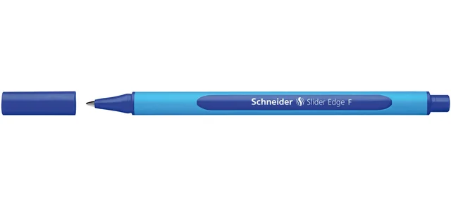 Balpen Schneider Slider Edge fijn blauw
