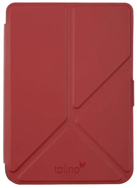E-reader beschermhoes Tolino Shine Origami rood