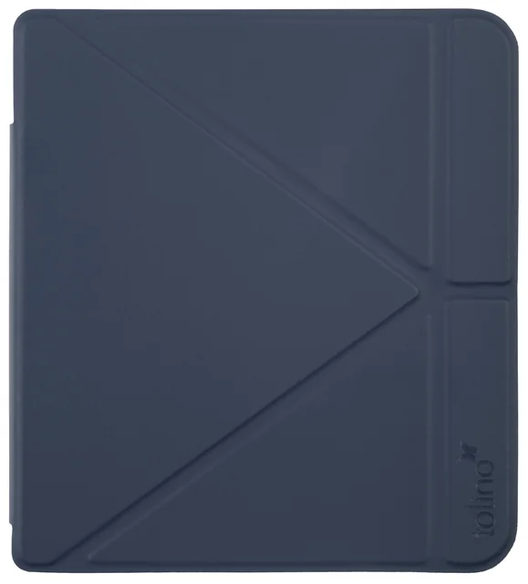 E-reader beschermhoes Tolino Vision 7 Origami blauw