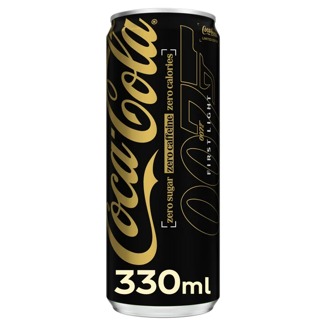 Frisdrank Coca Cola zero sugar zero caffeine blik 330ml