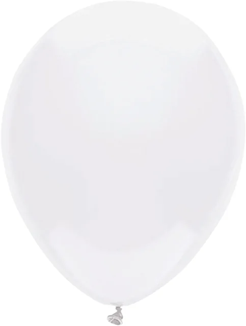 Ballonnen uni wit Ø30cm