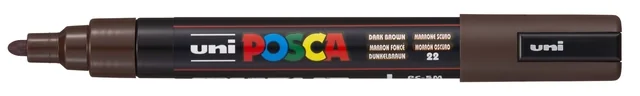 Paintmarker Uni POSCA PC5M medium donkerbruin