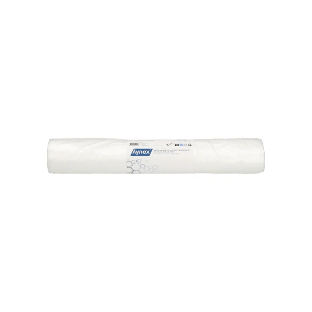 Afvalzak Hynex 63x70cm HDPE recycled T15 50L transparant rol à 50 stuks