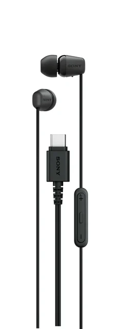 Oordopjes Sony EX15C bedraad USB-C in ear zwart