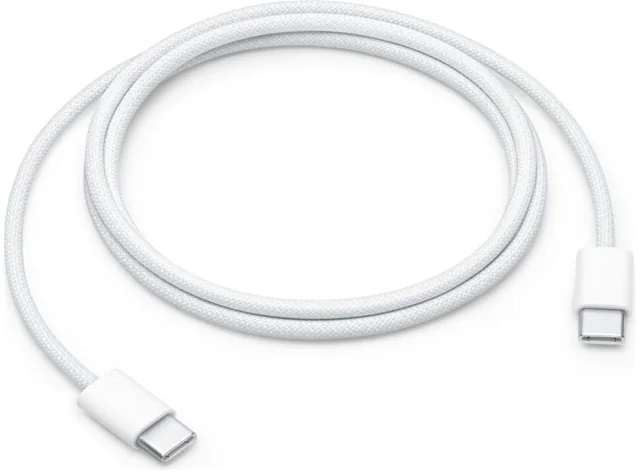 Kabel Apple USB-C naar USB-C laad- en data 1 meter wit
