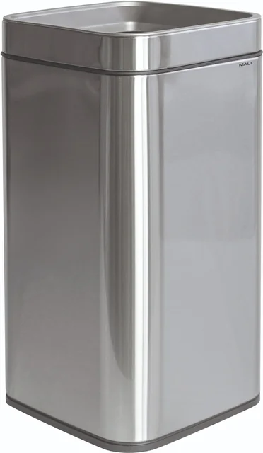 Afvalbak MAUL Prime 25 liter met inwerpopening rvs