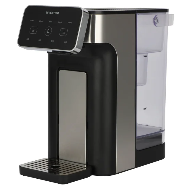 Heetwaterdispenser Inventum 2 liter 2600 watt zwart/rvs