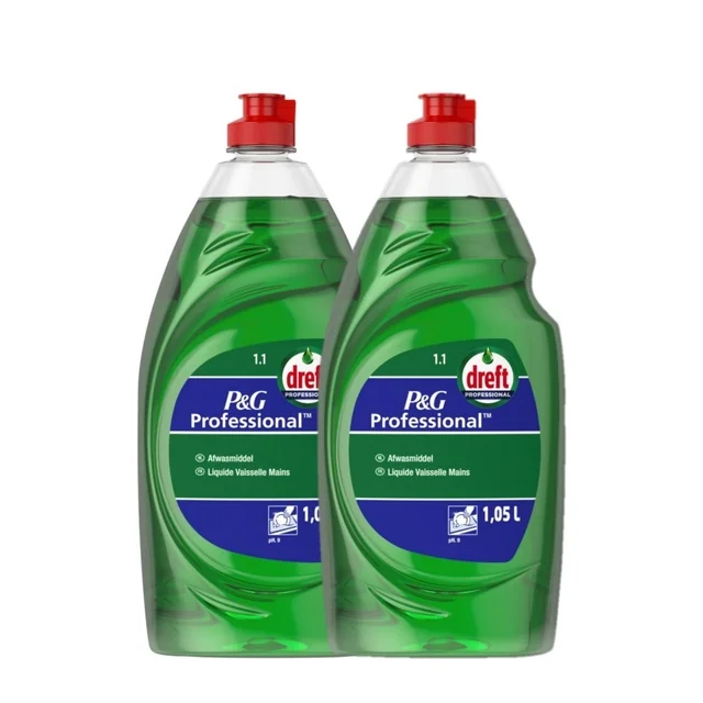 Afwasmiddel Dreft Professional 2 x 1,05 liter