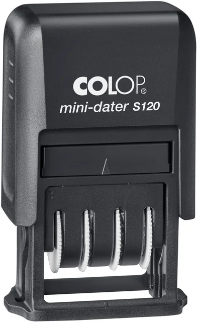 Datumstempel Colop Printer Mini S 120 Nederlands zwart