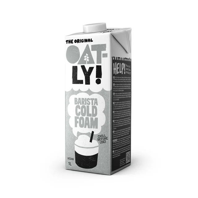 Topping Oatly Barista Cold Foam 1 liter