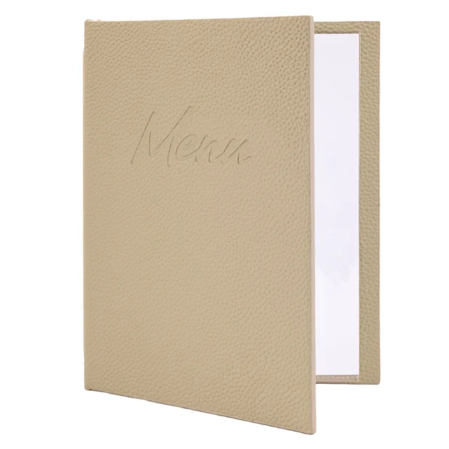 Menukaart Securit Signature A5 zand