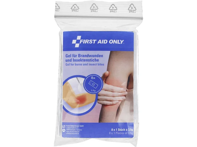 Brandwondengel First Aid Only 3,5g pak 8 stuks