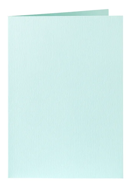 Correspondentiekaart Papicolor dubbel 105x148mm zeegroen pak à 6 stuks