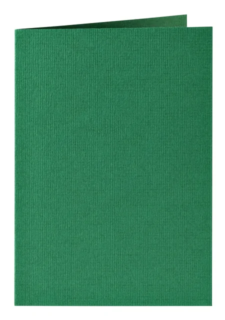 Correspondentiekaart Papicolor dubbel 105x148mm dennengroen pak à 6 stuks