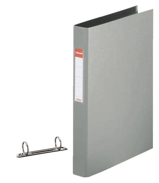 Ringband Esselte Standaard A4 42mm 30% gerecycled PP folie grijs