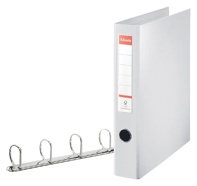 Ringband Esselte Standaard maxi 30% gerecycled D-mechaniek 60mm PP
