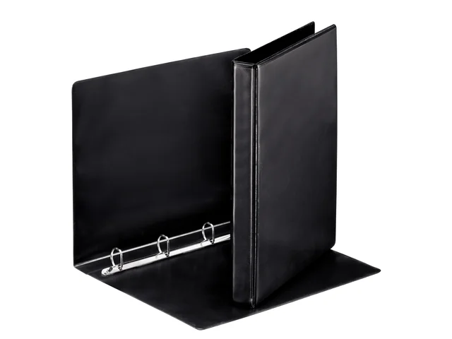 Presentatieringband Esselte Essentials panorama A4 4-rings D-mechaniek 38mm zwart