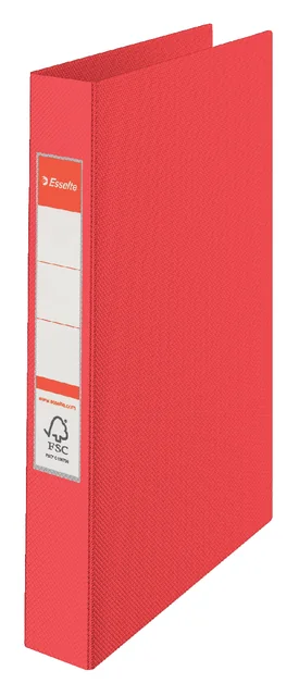 Ringband Esselte Vivida A4 42mm 30% gerecycled PP folie rood