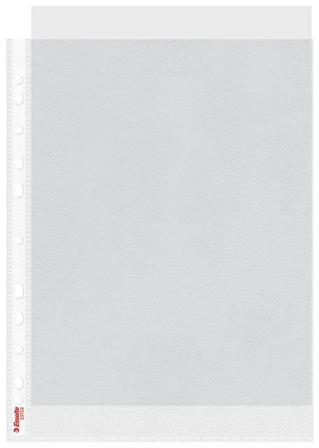Showtas Esselte standaard 0,07mm PP A4 100 stuks