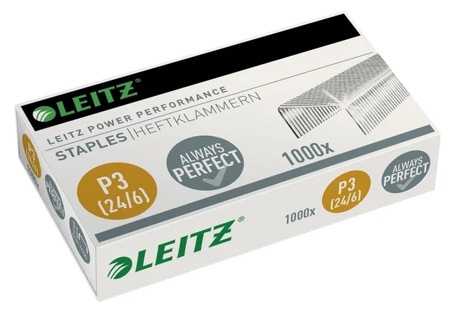 Nieten Leitz 24/6 verzinkt 1000 stuks