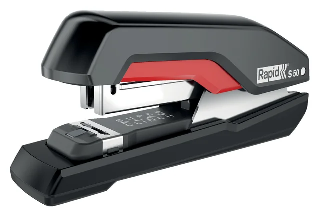 Nietmachine Rapid Supreme fullstrip S50 50 vel zwart/rood