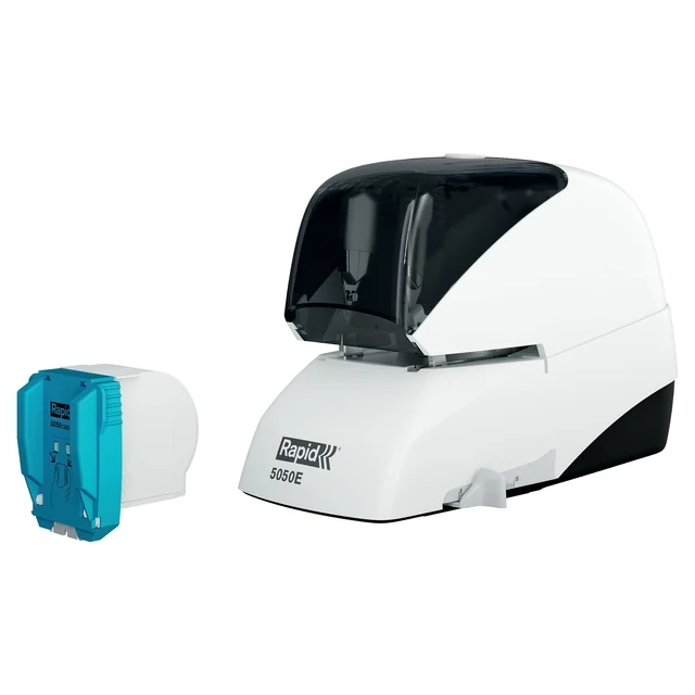 Nietmachine Rapid eletrisch contactloos R5050E wit/zwart