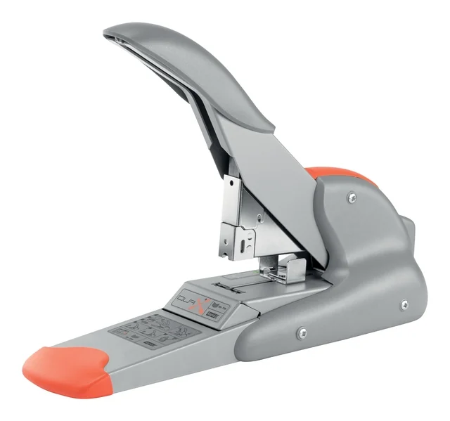 Nietmachine Rapid Supreme DUAX Heavy Duty 170 vel zilver/oranje