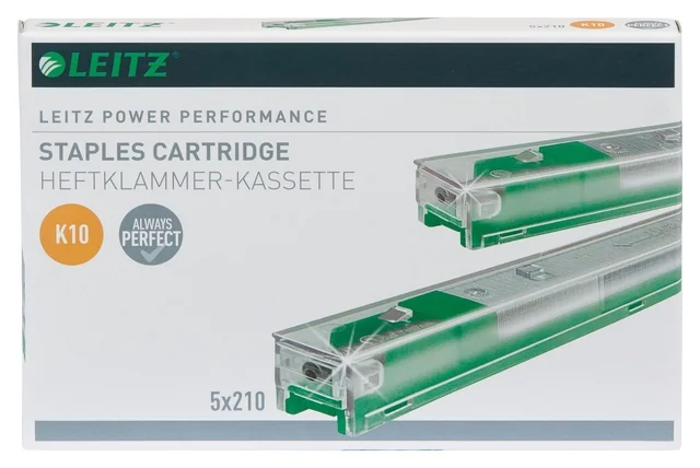 Nieten Leitz cassette K10 26/10 verzinkt 1050 stuks