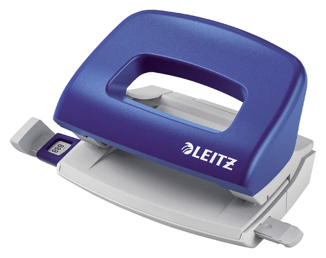 Perforator Leitz NeXXt mini 10 vel blauw