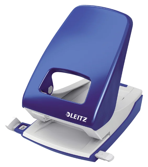Perforator Leitz NeXXt metaal 40 vel blauw