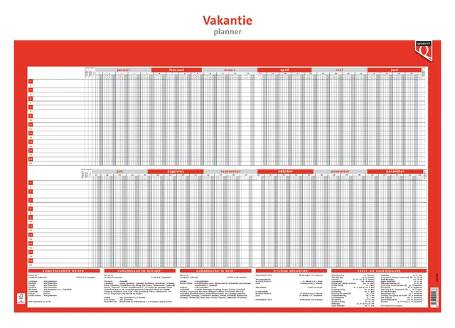 Vakantieplanner 2027 Quantore