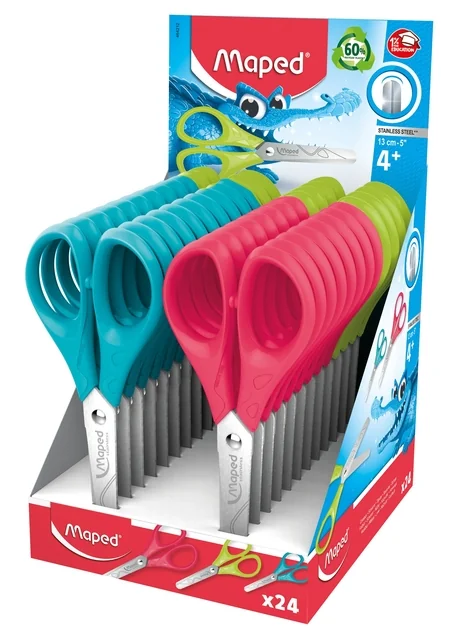 Kinderschaar Maped Essentials 13cm rechtshandig assorti