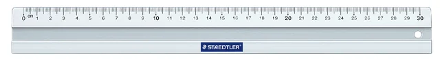 Liniaal Staedtler 563 300mm metaal