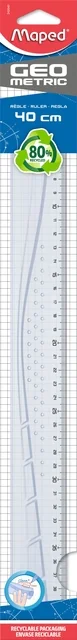 Liniaal Maped Geometric 40cm transparant
