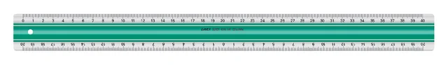 Liniaal Linex super S40 40cm transparant