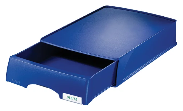 Brievenbak Leitz Plus met lade A4 maxi blauw