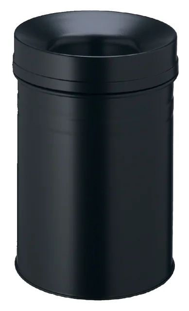 Papierbak met vlamdover Durable 3325-01 15 liter zwart