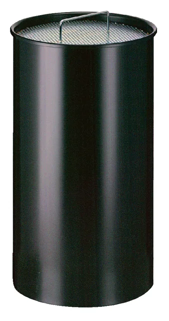 Zandasbak Vepa Bins V-part 50 liter zwart