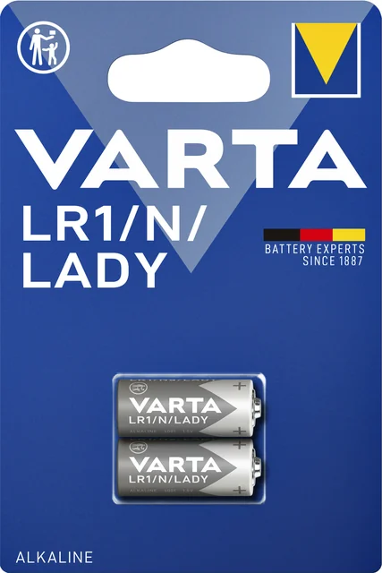 Batterij VARTA 2x LR1/N/Lady alkaline