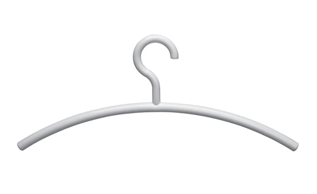 Kledinghanger MAUL acryl 460X190mm wit 5 stuks