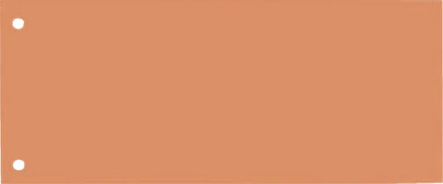 Scheidingsstrook Oxford smal 240x105mm 190gr oranje 100 stuks